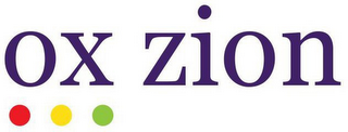 OX ZION logo