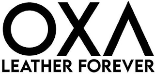 OXA LEATHER FOREVER logo