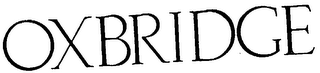 OXBRIDGE logo