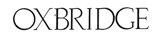 OXBRIDGE logo