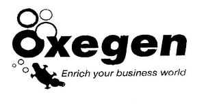 OXEGEN ENRICH YOUR BUSINESS WORLD logo