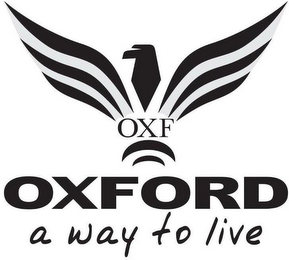 OXF OXFORD A WAY TO LIVE logo
