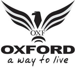 OXF OXFORD A WAY TO LIVE logo