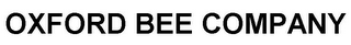 OXFORD BEE COMPANY logo
