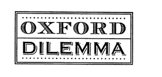 OXFORD DILEMMA logo