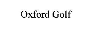 OXFORD GOLF logo