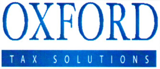 OXFORD TAX SOLUTIONS logo