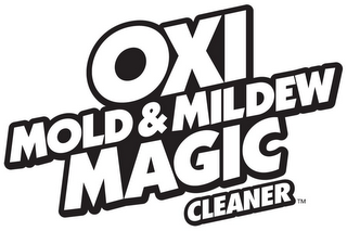 OXI MOLD & MILDEW MAGIC CLEANER logo