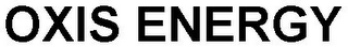 OXIS ENERGY logo