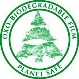 OXO-BIODEGRADABLE FILM PLANET SAFE logo