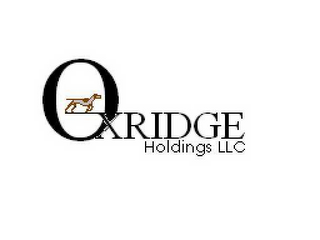 OXRIDGE HOLDINGS LLC logo