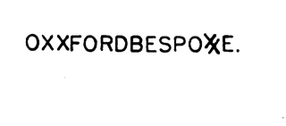 OXXFORDBESPOXXE. logo
