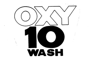 OXY 10 WASH logo