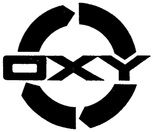 OXY AND CIRCULAR DESIGN logo