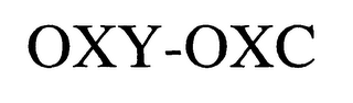 OXY-OXC logo
