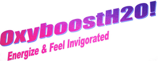 OXYBOOSTH2O! ENERGIZE & FEEL INVIGORATED logo