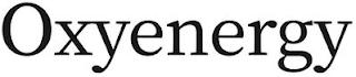 OXYENERGY logo