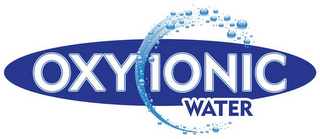 OXYIONIC WATER logo