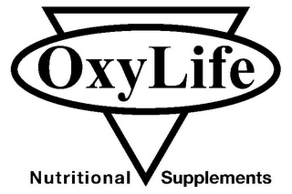 OXYLIFE NUTRITIONAL SUPPLEMENTS logo