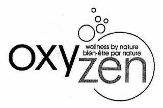 OXYZEN WELLNESS BY NATURE BIEN-ETRE PAR NATURE logo