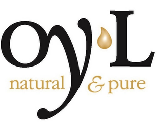 OY L NATURAL & PURE logo
