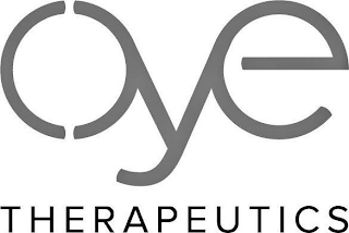 OYE THERAPEUTICS logo