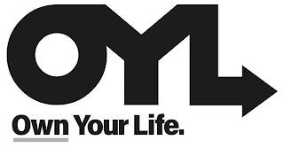 OYL OWN YOUR LIFE. logo