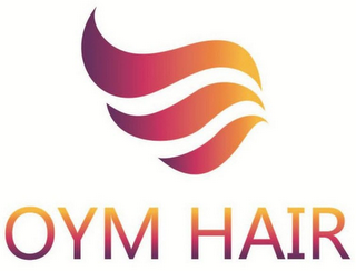 OYM HAIR logo