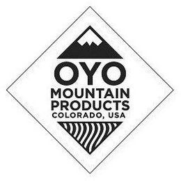 OYO MOUNTAIN PRODUCTS COLORADO, USA logo