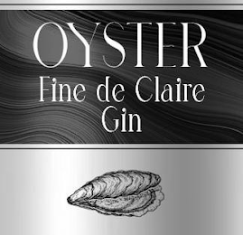 OYSTER FINE DE CLAIRE GIN logo