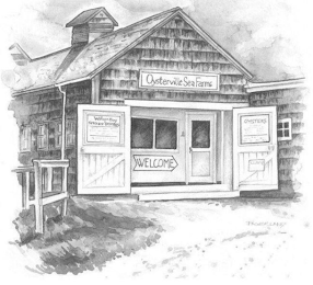 OYSTERVILLE SEA FARMS WILLAPA BAY SMOKED OYSTERS WELCOME OYSTERS CLAMS logo