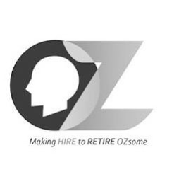 OZ MAKING HIRE TO RETIRE OZSOME logo