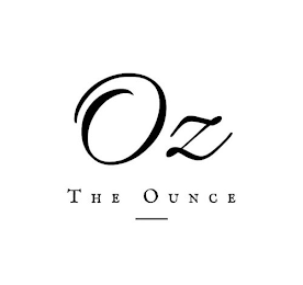 OZ THE OUNCE logo