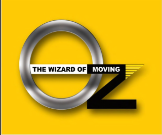 OZ THE WIZARD OF MOVING logo