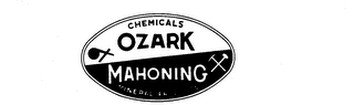 OZARK MAHONING CHEMICALS MINERAL PRODUCTS. logo