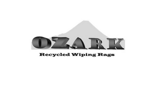 OZARK RECYCLED WIPING RAGS logo