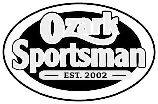 OZARK SPORTSMAN EST. 2002 logo