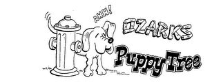 OZARKS PUPPY TREE AHH ! logo