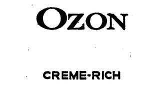 OZON CREME-RICH logo