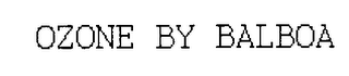 OZONE BY BALBOA logo