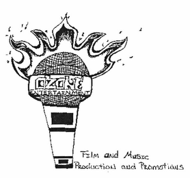 OZONE ENTERTAINMENT FILM AND MUSIC PRODUCTION AND PROMOTIONS logo