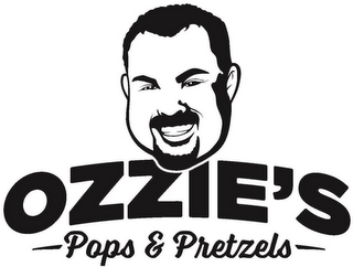 OZZIE'S POPS & PRETZELS logo