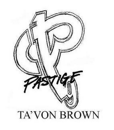 P 1 B P PASTIGE TA'VON BROWN logo