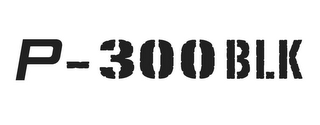 P-300 BLK logo