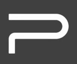 P logo