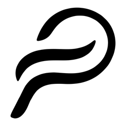 P logo