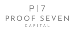 P | 7 PROOF SEVEN CAPITAL logo