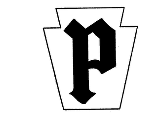 P logo