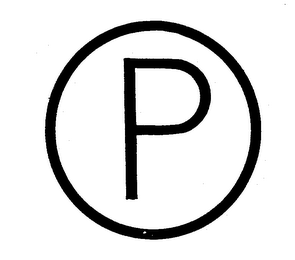 P logo