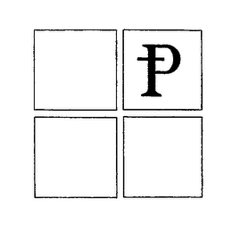 P logo